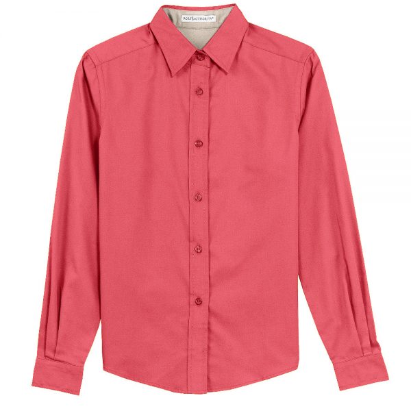 Ladies Long Sleeve Easy Care Shirt L608