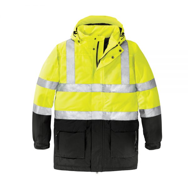 ANSI 107 Class 3 Safety Heavyweight Parka J799S