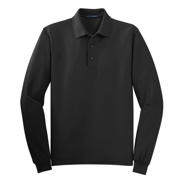 Long Sleeve Silk Touch Polo K500LS