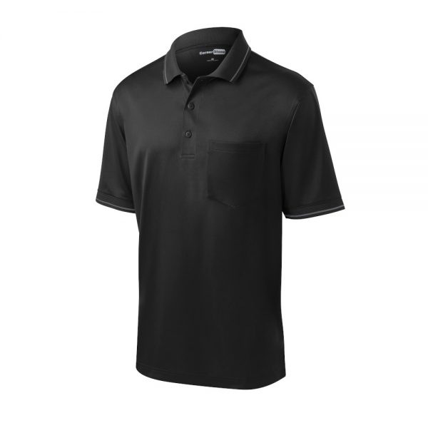 Snag-Proof Tipped Pocket Polo CS415