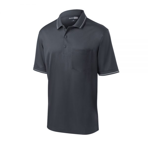 Snag-Proof Tipped Pocket Polo CS415