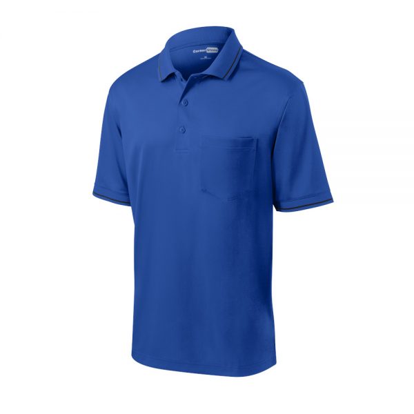 Snag-Proof Tipped Pocket Polo CS415